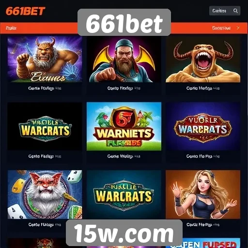 Avaliação das opções de jogos no 661bet